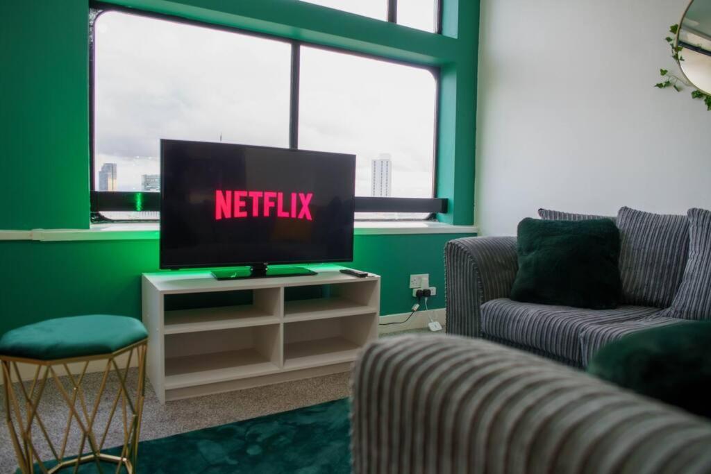 Manchester City Centre Apartment, Skyline View المظهر الخارجي الصورة