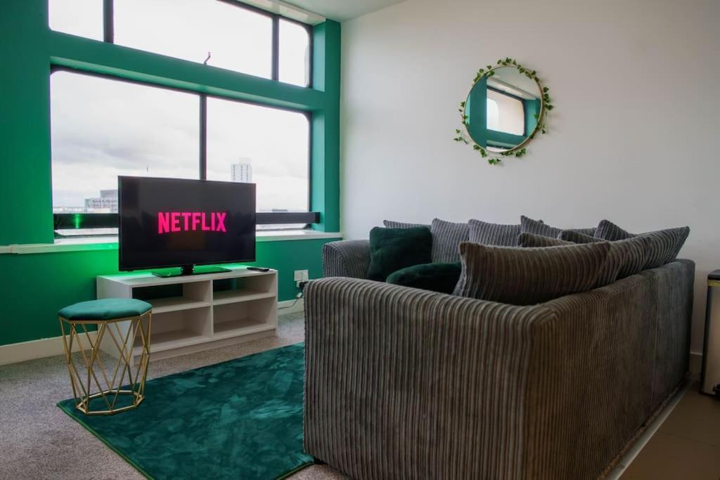 Manchester City Centre Apartment, Skyline View المظهر الخارجي الصورة