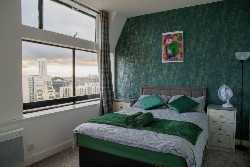 Manchester City Centre Apartment, Skyline View المظهر الخارجي الصورة